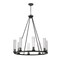 Z-Lite Beau 8 Light Chandelier, Bronze & Clear 3031-8BRZ - alternate 4